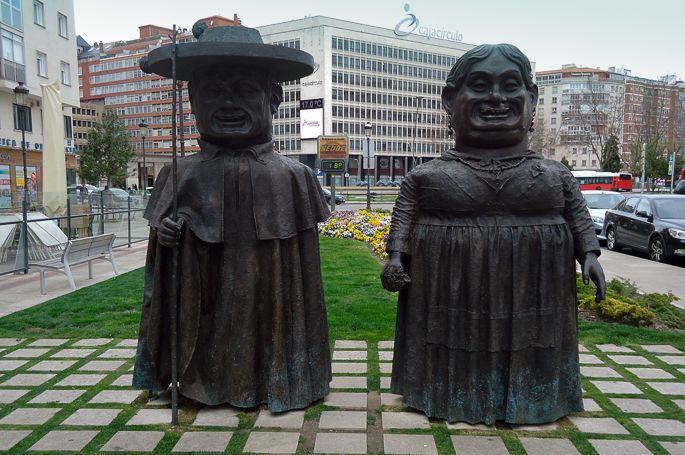Sculptures in Burgos
